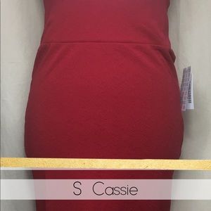 S Red Skirt Cassie